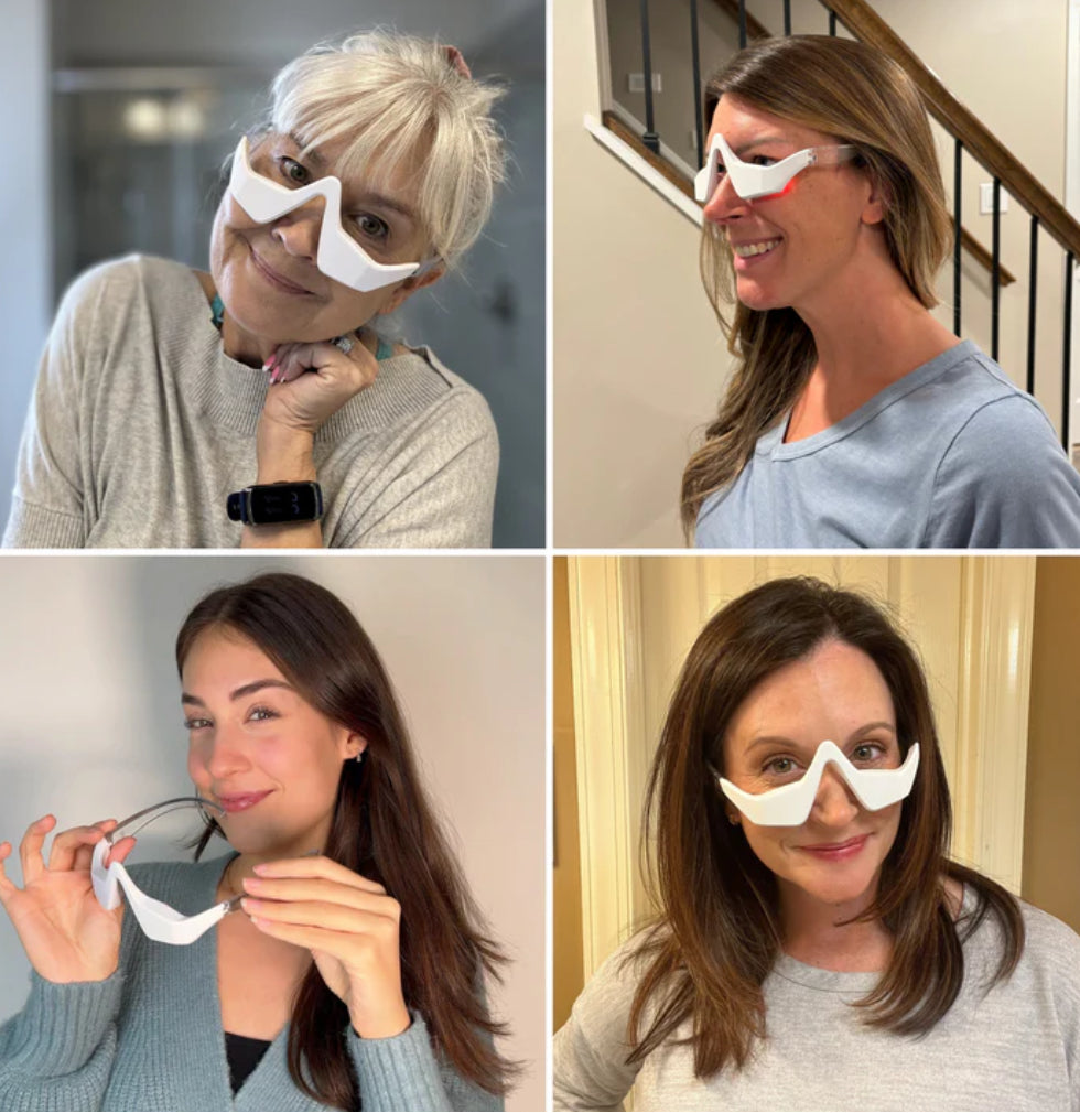 RevitalEyes™ 2-in-1 Red Light + EMS Under-Eye Therapy